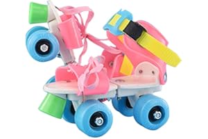 Adjustable Roller Skates for Girls and Boy, 4 Wheels of Skates,Classic Roller Skates,Dounble Row Four Wheels Outdoor Skating 