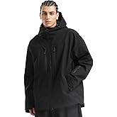 GSOU SNOW Men's Ski Jacket Snowboard Snow Coat Waterproof Windproof Insulated Winter Hooded Snow Sports Outerwear