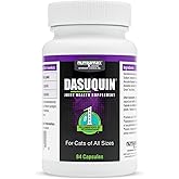 Nutramax Laboratories Dasuquin Joint Health Supplement for Cats - With Glucosamine, Chondroitin, ASU, Boswellia Serrata Extract, and Green Tea Extract, 84 Capsules