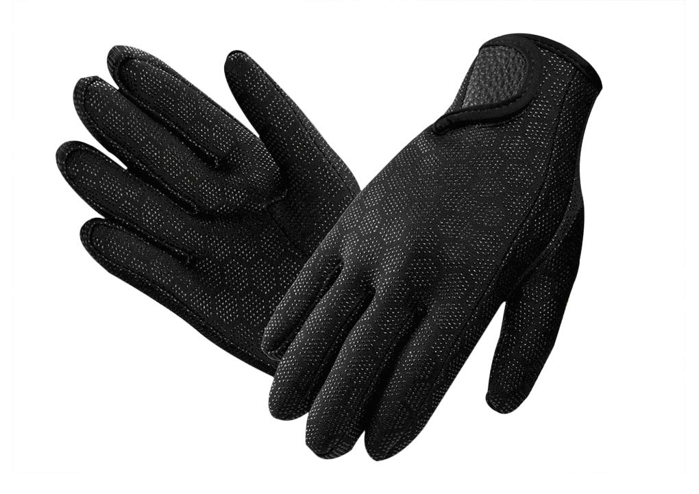 Wetsuit Gloves 1.5mm Neoprene Scuba Diving Gloves for Men Women Anti Slip Stretchy Snorkeling Dive Gloves for Spearfishing Sailing Swim Kayaking Paddling Thermal Water Sports Gloves