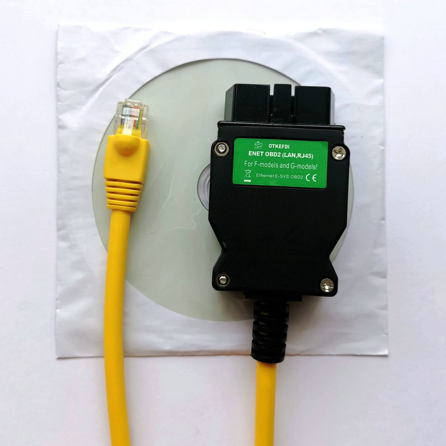 OTRCORIC ENET OBD2 Ethernet Kabel - Für BMW F/G Serie Bimmercode Bootmod3