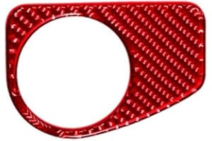 for Golf 7 GTI MK7 2013 2014 2015 2016 2017 2018 2019, Carbon Fiber Red Stickers Car Accessories Interior Mouldings