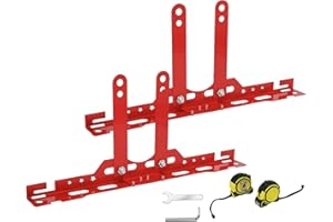 bimiti 2Pack Steel Wheel Alignment Tool Kit Upgraded Heavy-Duty Collapsible Toe Alignment Tool Plates for Car/Trucks/SUVs wit