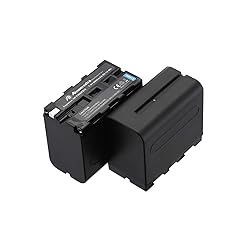Powerextra 2 Pack Replacement NP-F970 Battery