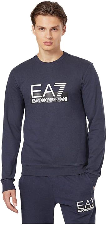 armani navy sweatshirt