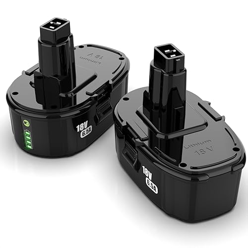 energup 2Pack 18V Li-ion Replacement for Dewalt Battery xrp