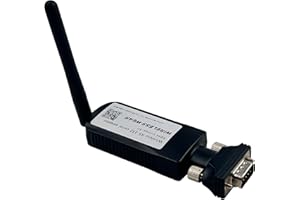 BLE5.0 RS232 Bluetooth Serial Adapter/Converter 150M Class 1 for Long Range Wireless Data Transfer