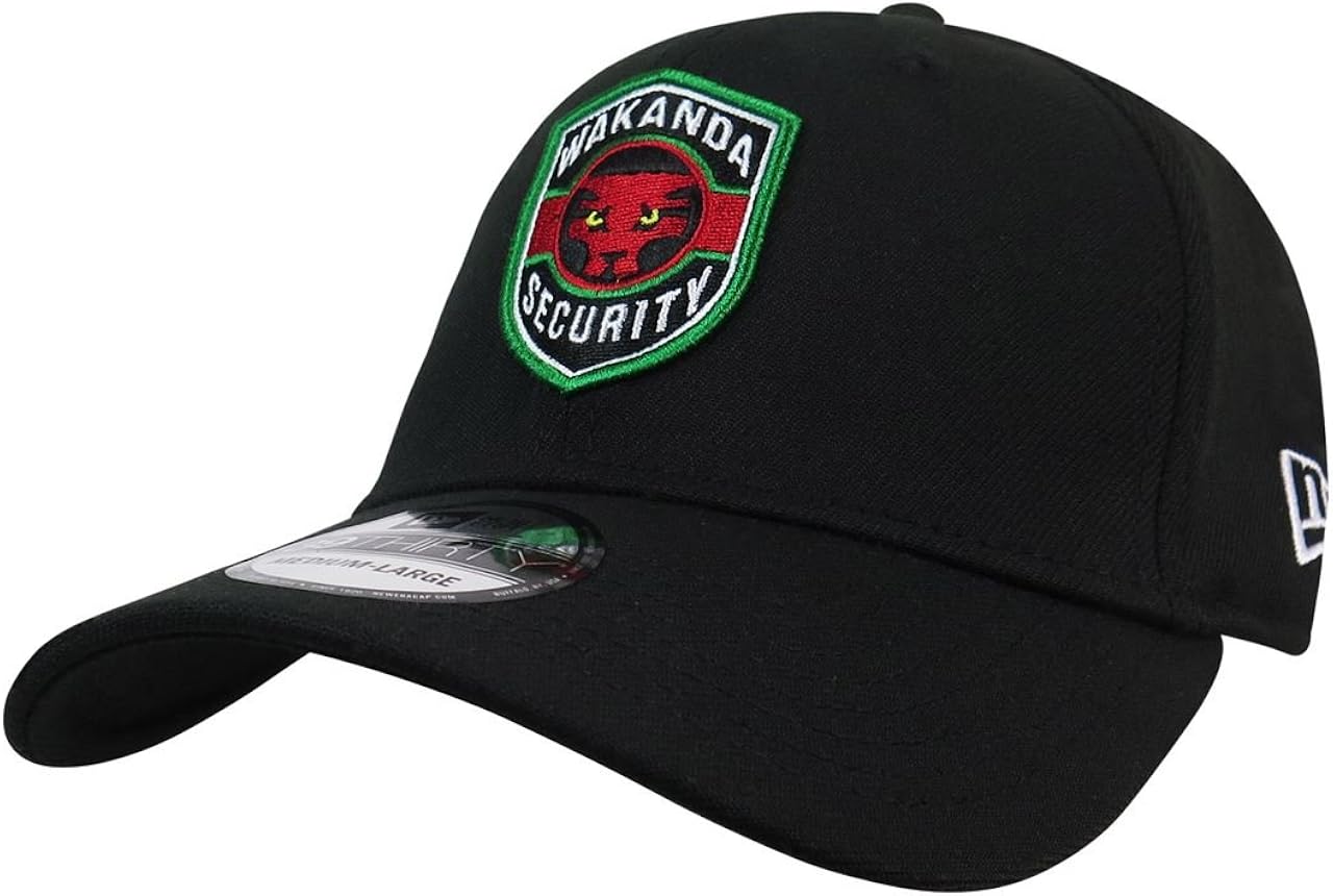 black panther fitted hat