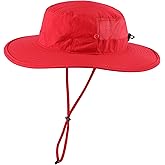 Connectyle Men's Sun Hat UPF 50+ Wide Brim Bucket Hats for Fishing Hiking Gardening Adjustable Boonie Hat Outdoor Safari Hats