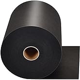 Black Cut Away Embroidery Stabilizer Backing (8 in x 50 yd Roll), Seneme Stabilizer for Embroidery Medium Weight 2.5 oz Cutaway Embroidery Stabilizers for Machine Embroidery Stabilizer and Hand Sewing