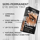L'Oreal Paris Brow Semi-Permanent Tint 5.0 Brunette Ammonia Free 5 Weeks view 3