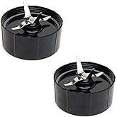 2X Cross Blade for Magic Bullet 250w MB1001 Series Food Processor Blenders Replacement Part