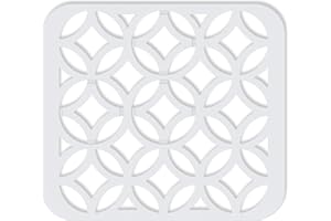 BEHOK 2 Pack Silicone Sink Protector for Kitchen Sink, 12"x 11" Heat-resistant Sinks Mat, Non-Slip and Durable Sinks Protecto