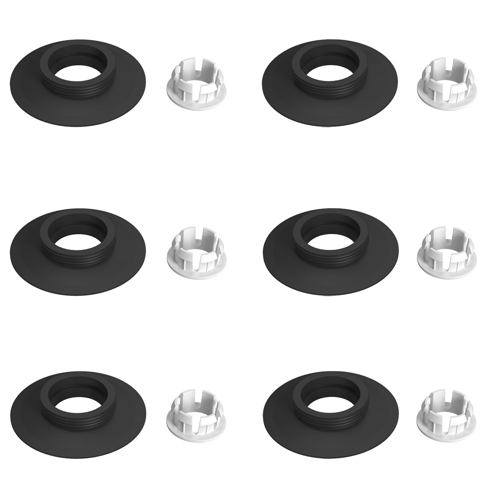 Flush Valve Seal for Ideal Standard, Replace of SV01967, Flush Valve Seal & Clip (6 Pcs)