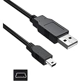 Inovat Replacement USB Computer PC Power Charging Charger Cable Cord Wire for Logitech Harmony 885 895 785 1100 one Remote Control