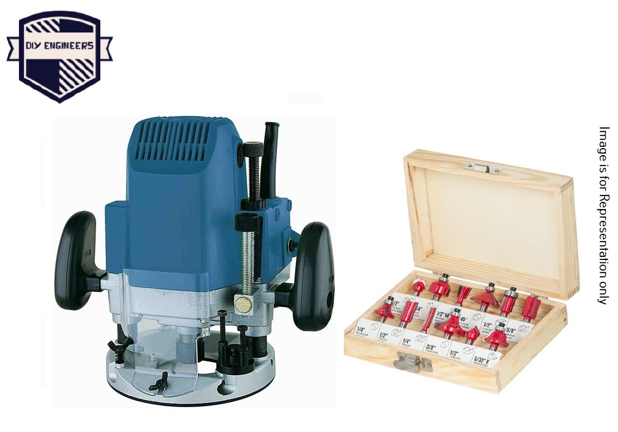 Diy Engineers 12 Mm Power Router Bosch Model For Professionals For