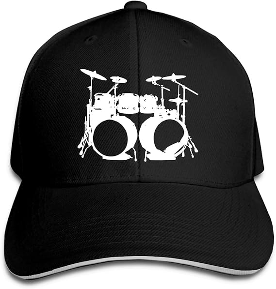 Unisex Drumms Drummer Baseball Cap Classic Sun Hat for Mens Womens