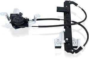 BETTHAND 748-228 Rear Left Power Window Regulator with Motor Fit for 00-06 Chevy Tahoe GMC Yukon, 02-06 Cadillac Escalade, Driver Side 2000 2001 2002 2003 2004 2005 2006 Window Lift Regulator Replaces 15071221