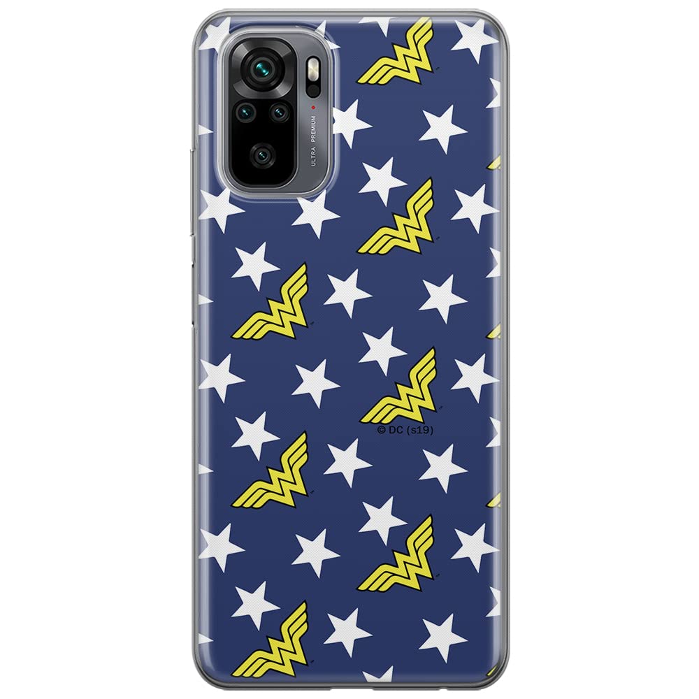 ERT GROUP mobile phone case for Xiaomi REDMI NOTE 10/ 10S original and officially Licensed DC pattern Wonder Woman 007 optimally adapted to the shape of the mobile phone, case made of TPU