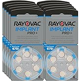 RAYOVAC® Implant Pro Size 675 Hearing Aid Batteries (60 Batteries)