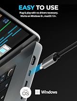 SabreNT UHS-II USB C Card Reader Dual SD/microSD 312MB/s USB 3.2 Gen 1 view 6