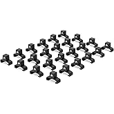 Olsa Tools Black Spring Loaded Ball Bearing Socket Clips for Use with Olsa Socket Holders | 24-Pack (3/8-inch)