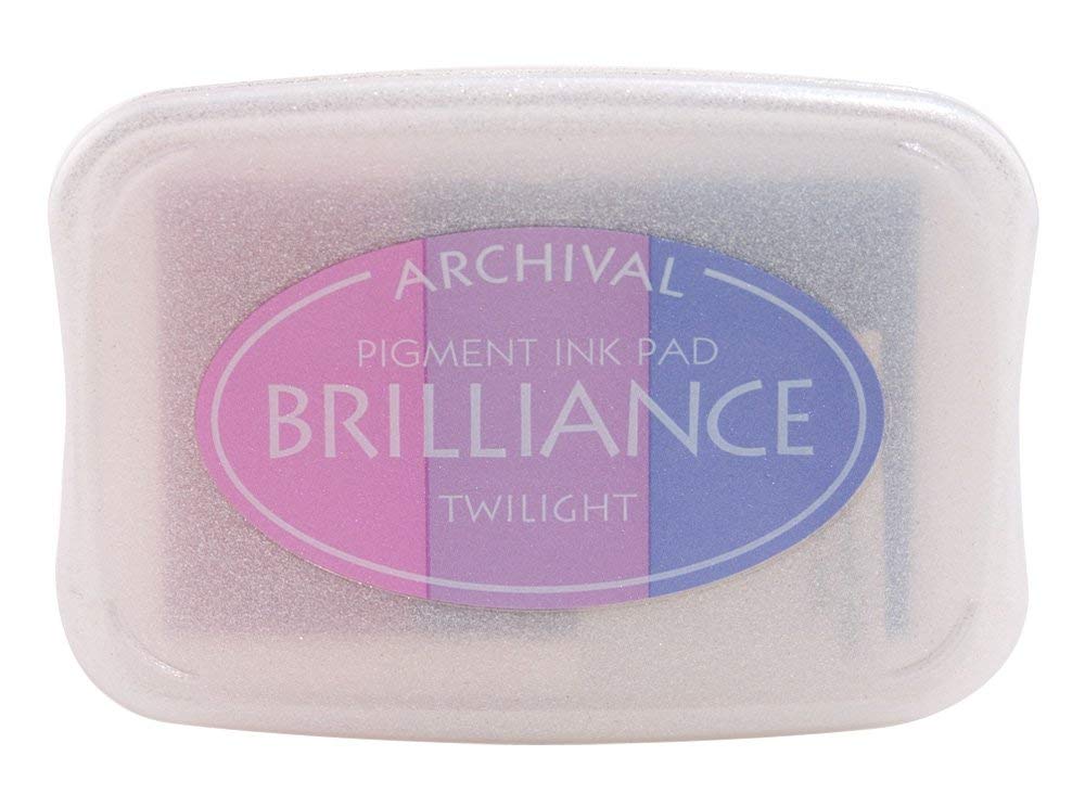 Tsukineko Brilliance Twilight 3 Colour Ink Pad, Multiple Colours