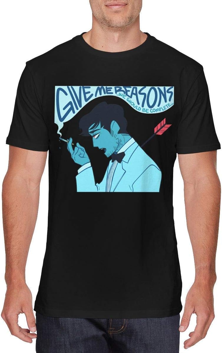doohcwBDJ Mens Fashion Personalized Joji 'Slow Dancing in The Dark T Shirts Black