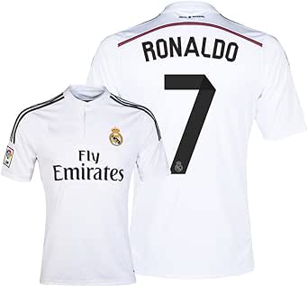 Real Madrid Ronaldo #7 Home Youth Soccer Jersey with ...