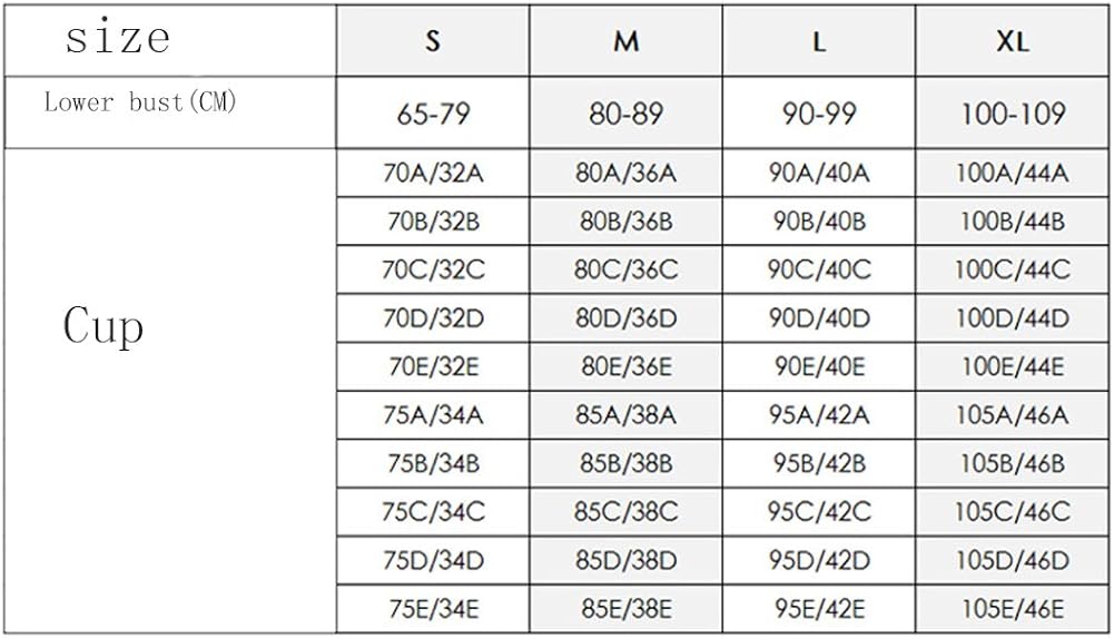 36A//36B//36C//36D//36E//38A//38B//38C//38D//38E Afoxsos Women Seamless