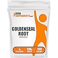 BulkSupplements.com Goldenseal Root Powder - Herbal Supplement Powder, Sourced from Golden Seal Root - Gluten Free - 1000mg per Serving, 100g (3.5 oz), (Pack of 1)