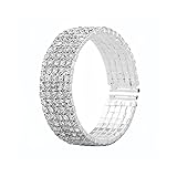 Colyanda Women's Rhinestone Silver Bracelet-Ideal