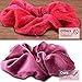 CENTSTAR 8 Pcs Premium Korean Velvet Hair Scrunchies Hair Bands Scrunchy Hair Ties Ropes Scrunchie for Women or Girls Hair Accessories with collection bags (8 PCS Korean Velvet Scrunchies)