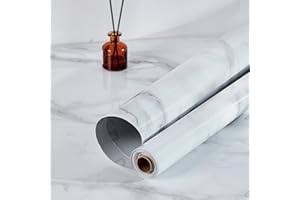 LONGYONG Countertop Contact Paper Peel and Stick Wallpaper Marble Contact Paper for Countertops Cabinets Drawers Removable Wallpaper for Bedroom Bathroom Waterproof Self Adhesive 23.6"x197"