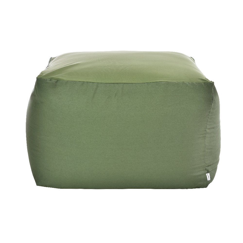 フレックス販売 ビーズクッション 埋もれる幸せ 日本製 2WAYキューブ グリーン Mサイズ アースカラー PCM-5512T GR商品画像