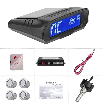 Amazon.com: Parking Assistant Detector Kit with 4 Sensors - Auto ...