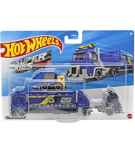 Hot Wheels – Percorso Super Rigs Sea Nic – Pista Portatile Per Macchinine