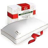 Royal Therapy King Memory Foam Pillow, Adjustable Shredded Odor-Free Pillow for Neck & Shoulder Pain Relief, Support for Back, Stomach, Side Sleepers, AirFlowPRO