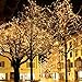 OxyLED Solar String Lights, 72ft 200 LED 8 Modes Starry Christmas Fairy Lights, Solar Powered Outdoor Lighting, Waterproof Decoration Lights for Garden, Patio, Home, Wedding, Party (Warm White)