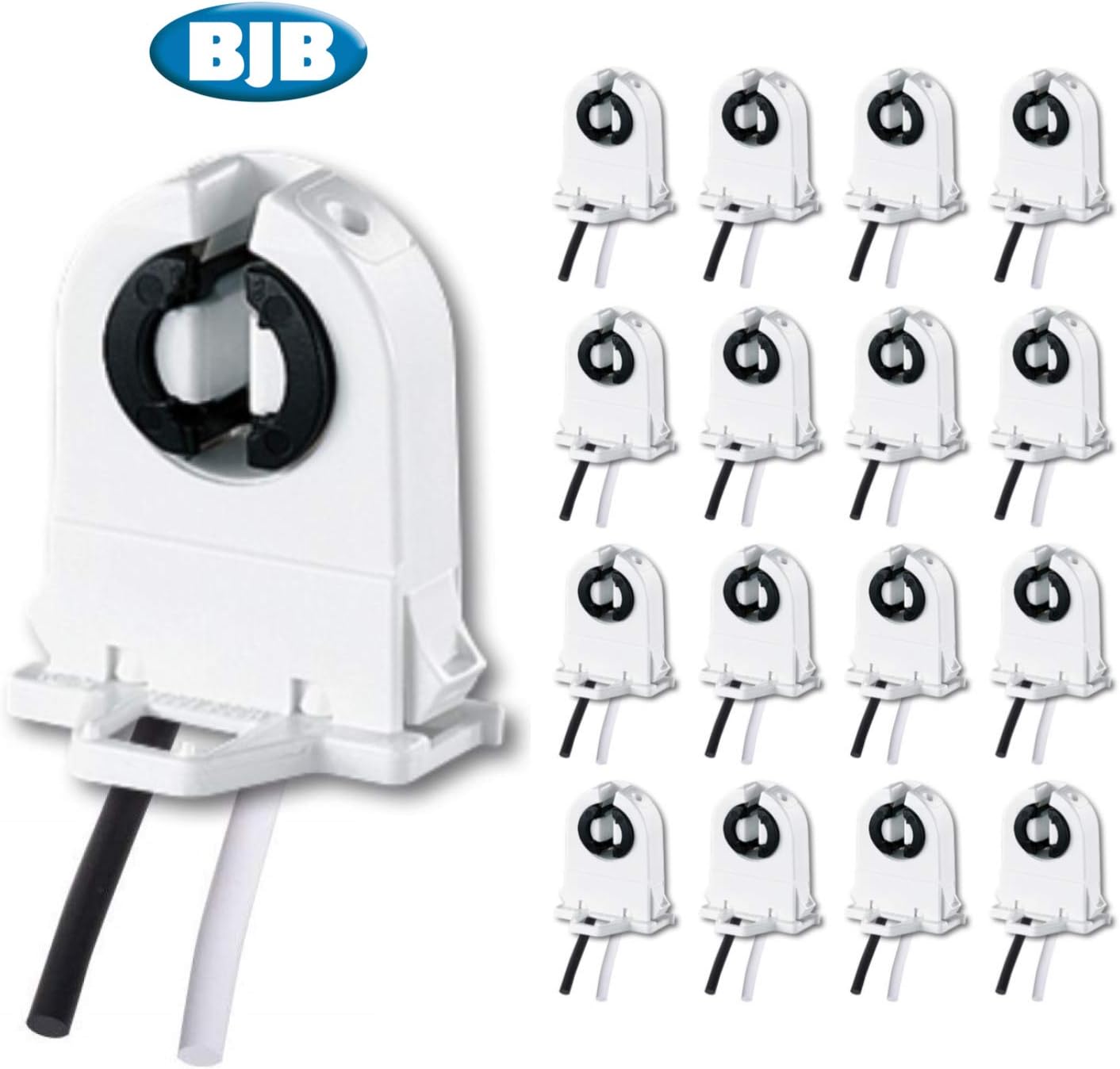 UL Turn Type... JESLED Non Shunted LED Tombstones T8 Lamp Holder Pack of 50 Business