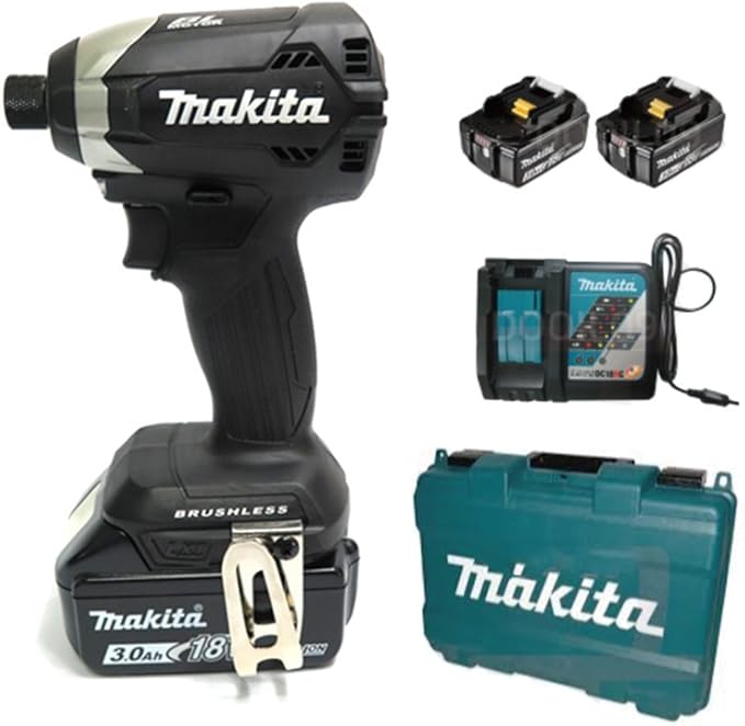 Makita Black DTD153 Cordless Impact Driver 18V 3.0Ah 3pack/220 Volt