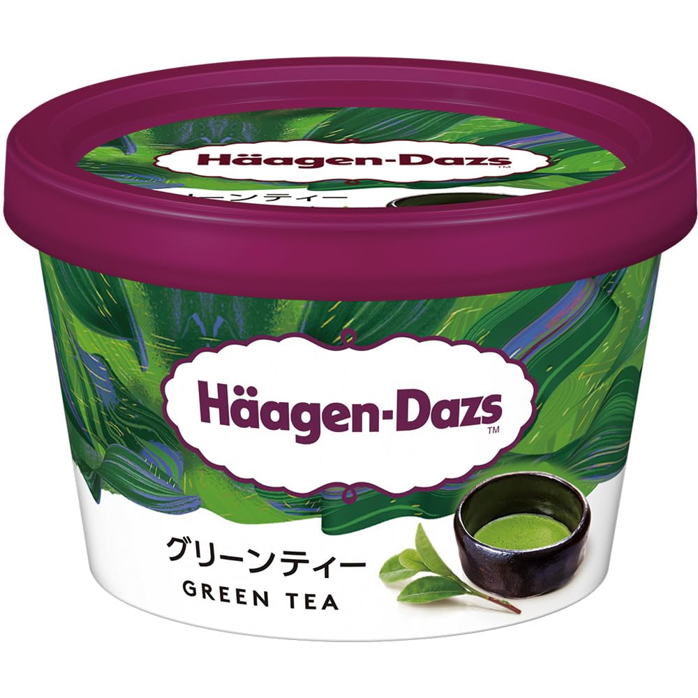 【ハーゲンダッツアイスクリーム】　ミニカップ　グリーンティ　6個商品画像