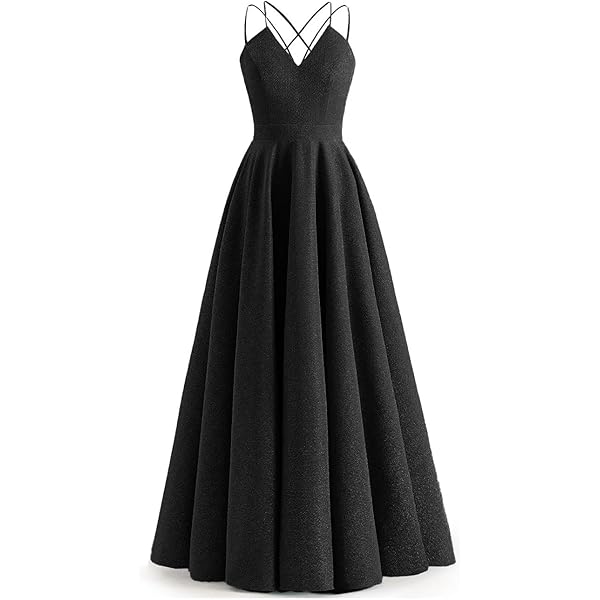 Amazon.com: Women V Neck Long Ball Gown Formal Corset Tulle Prom Evening  Dresses Black US 2 : Clothing, Shoes & Jewelry