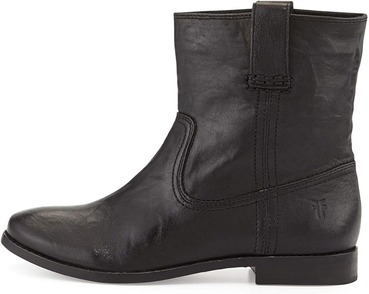 frye anna short leather boot