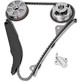 Timing Chain Kit with VVT Gear Replaces# 243212E010, 24350-2E700 | Compatible with 2017-2020 Hyundai Elantra 2.0L, 2018-2021 Kona 2.0L, 2019-2021 Veloster 2.0L, 2017-2022 Kia Forte 2.0L