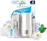 Glade Touch & Fresh Air Freshener Starter Kit 4 x Refill & Holder