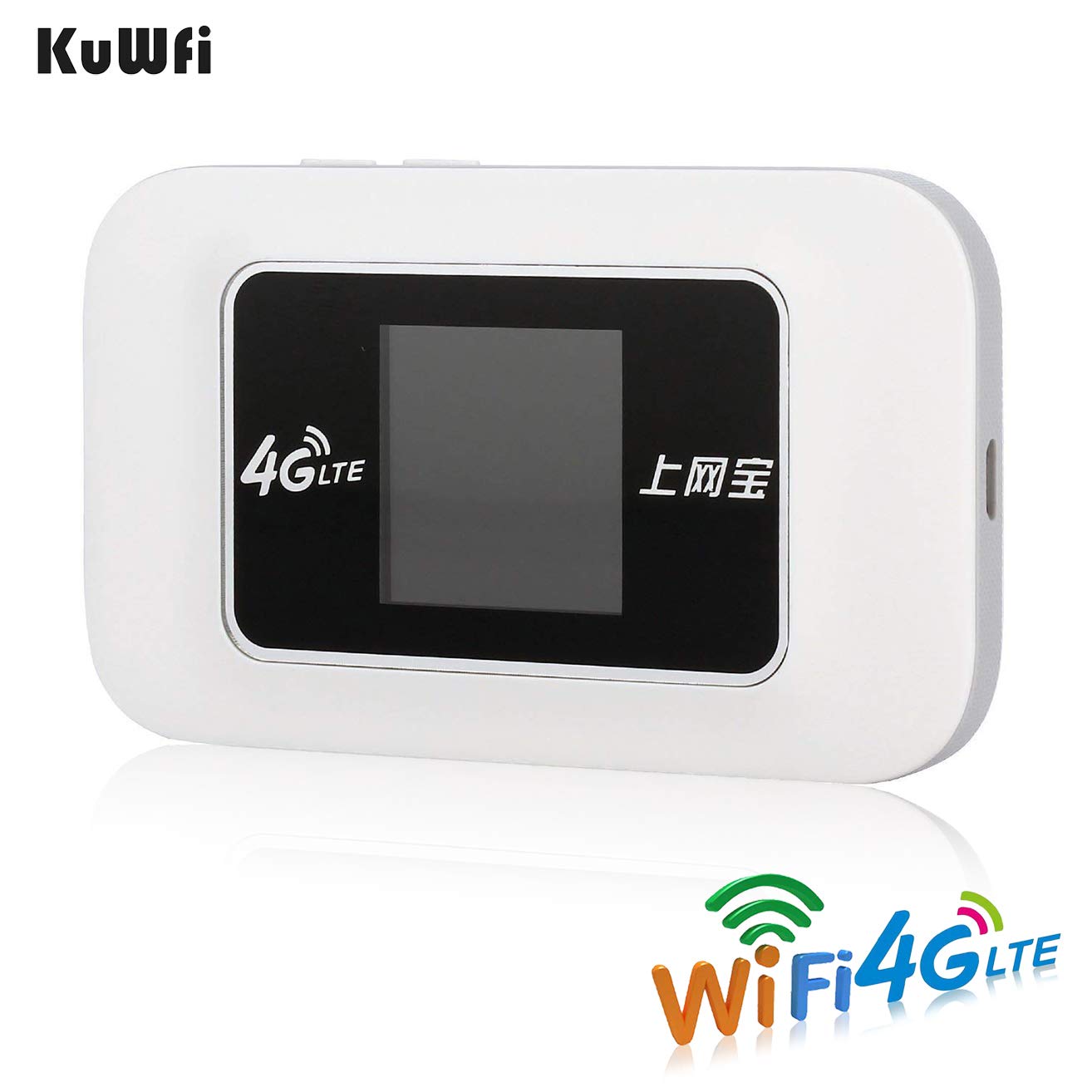 Kuwfi Unlocked Travel Partner 4g Wifi Router 4g Wifi Lte Dongle Router Wireless Mobile Wifi Hotspot 3g 4g Wifi Router With Sim Card Slot Not