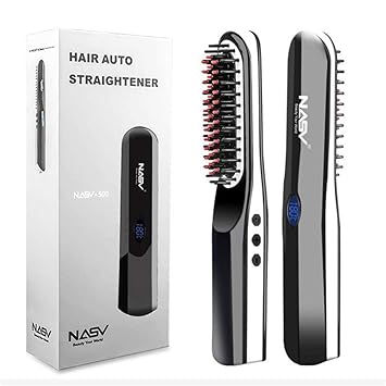 Amazon Com Beard Straightener Brush Beard Straightening Comb