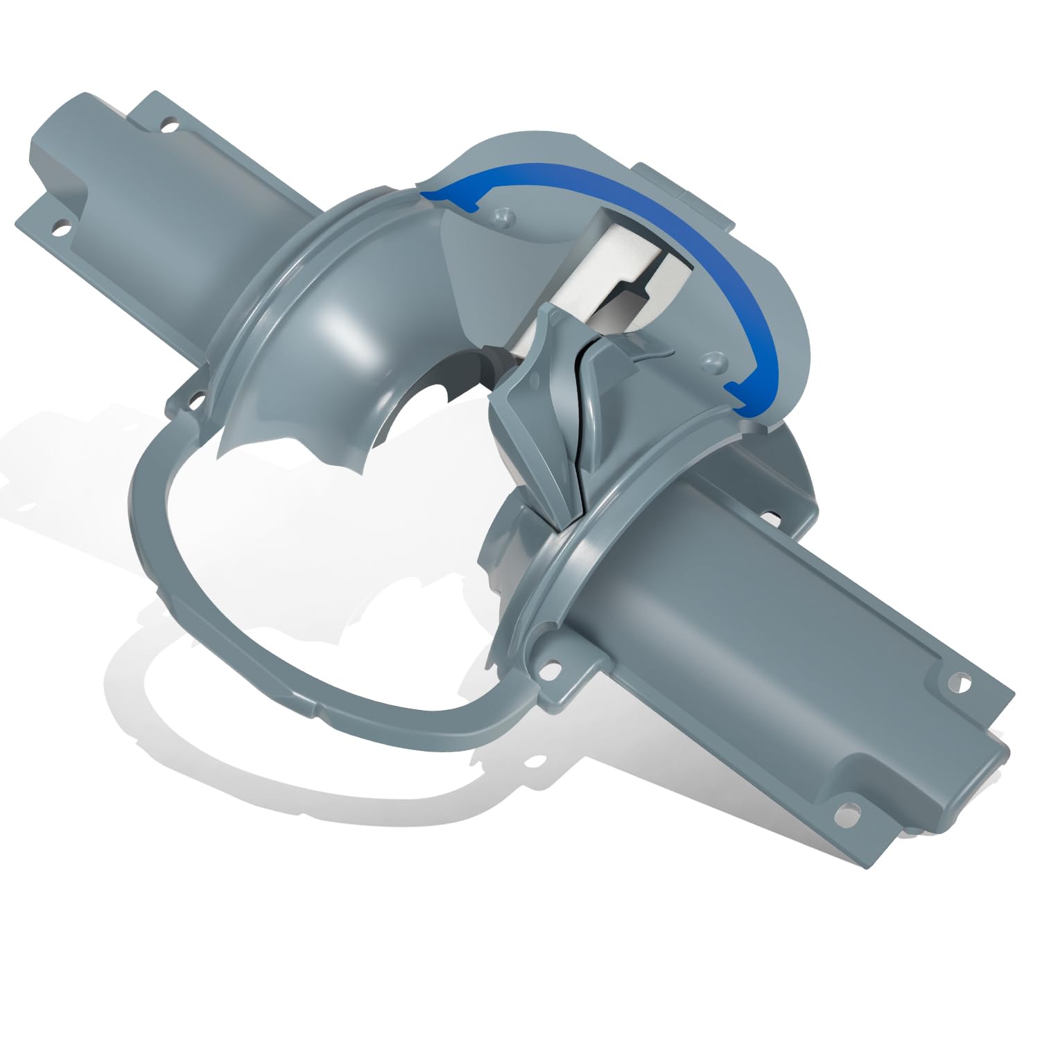 Photo 1 of R0545700 Middle Engine Housing Assembly Replaces for Zodiac MX8/MX8 Elite /AX10 / AX10 ACTIV Pool Cleaners, Protects Drive Shafts & Ensures Smooth Operation