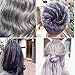 Fabal DIY Hair Clay Wax Mud Dye Cream Grandma Hair Ash Dye Temporary 7 Colors (B)